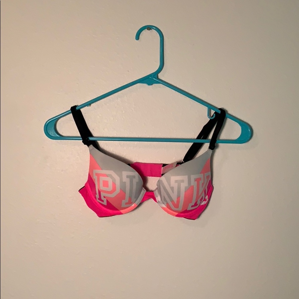 Fun Colored Pink Wear everywhere Push-Up Bra!